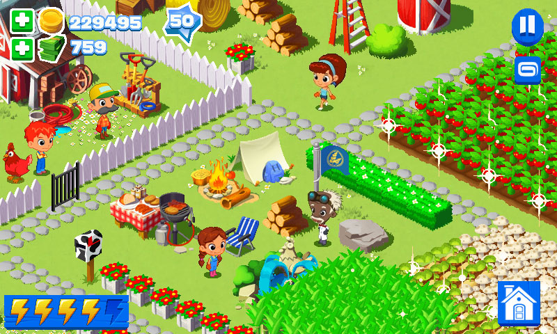 Free Download Games Green Farm 320x240
